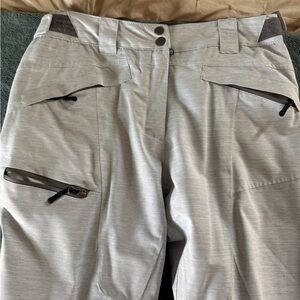 Women’s Light Gray Snowboarding Pants